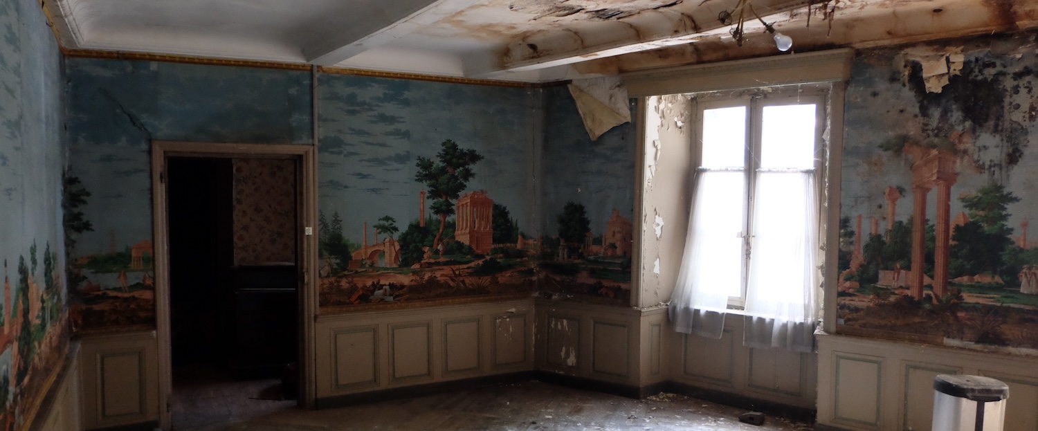 PapierPeint- Avant dépose